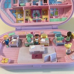 polly pocket stampin school